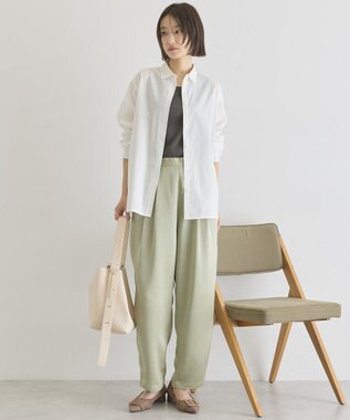 AMERICAN HOLIC パンチングシャツ Off White