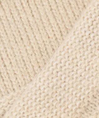 uncrave フィラメントモヘアニット 2WAYカーディガン ベージュ