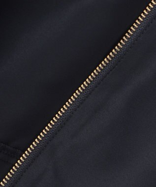 ANY SIS 【撥水・UVカット・花粉ガード】2WAYラグランフーディ ブルゾン ネイビー