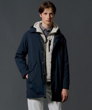 JOSEPH ABBOUD MOUNTAIN 【軽量/ストレッチ/ECO撥水/8ポケット】ナイロンビンテージコーティングコート