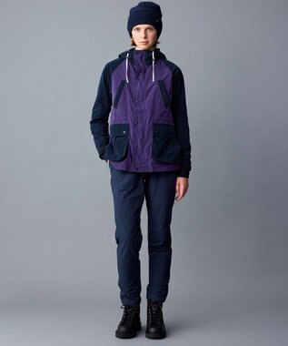 JOSEPH ABBOUD MOUNTAIN 【サスティナブル/ECO撥水/６ポケット/ライナードッキング対応】Pe/Nyピーチ マウンテンパーカー パープル系7