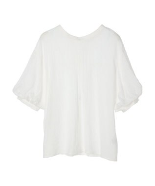 Green Parks ・ＥＬＥＮＣＡＲＥ　ＤＵＥ　バルーンスリーブブラウス Off White