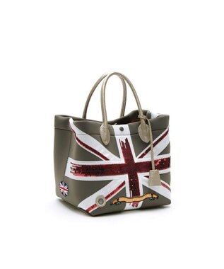 A.D.M.J. 【魔法の様に軽い】マジックライト/ユニオンジャックキューブトート34cm LO/RO