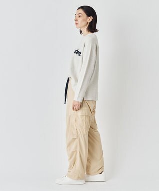 UNFILO MENS 【男女兼用】ウォーム ライトムーブ カーゴパンツ イエロー ベージュ