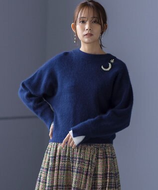 組曲 S 【手洗い可】フラッフィー ファーニット