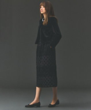 TOCCA TINY RIBBON FLATSHOES フラットシューズ ブラック系5