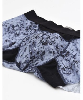 WACOAL MEN WACOAL MEN 【ダブルエアスルーパンツ】 ボクサーパンツ 風が通ってムレ軽減。 フロント快適グラマラス フリーなカッティング(裾部分) 前閉じ 下着 メンズ WT3323 /ワコールメン ブラック