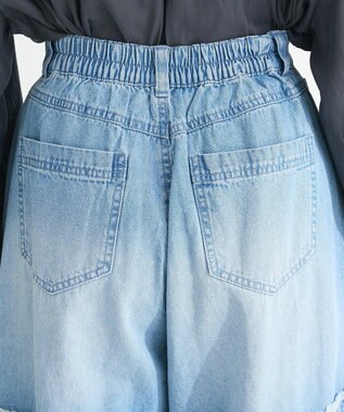 Green Parks ・ＳＵＧＡＲ　ＳＰＯＯＮ　ティアードデニムパンツ Indigo