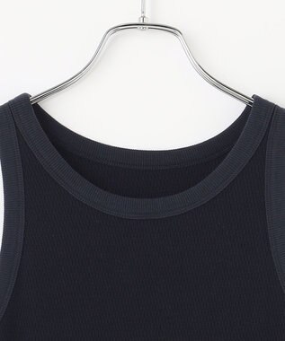 #Newans 【洗える】アメスリタンクトップ ネイビー系