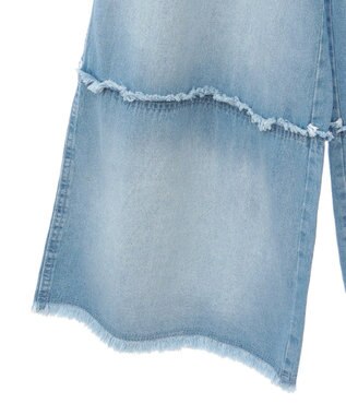 Green Parks ・ＳＵＧＡＲ　ＳＰＯＯＮ　ティアードデニムパンツ Indigo