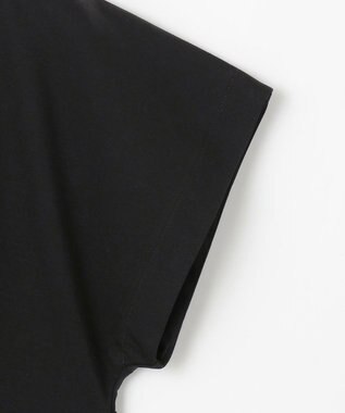 ANY シルケットスムースチュニック ブラック