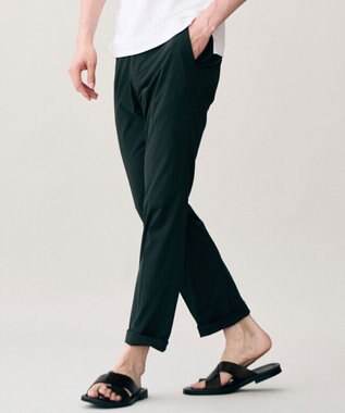 JOSEPH ABBOUD 【ウエストも伸びる夏パンツ!/ストレッチ/軽量/Eco撥水/オーガニックコットン使用】マイクロピケストレッチ パンツ