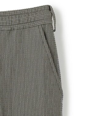 JOSEPH HOMME ＜新色追加＞新素材【通気性/ストレッチ】トリコサッカーストレッチ ドロスト付テーパードパンツ /  PEGG CONVERTIBLE 【新色】グレー系