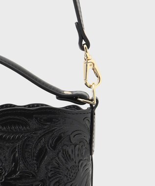 GRACE CONTINENTAL Mini Bucketbag ブラック