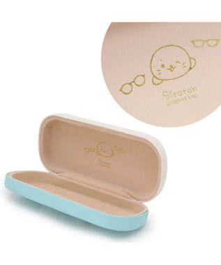 Mother garden しろたん クロス付き メガネケース 《メガネしろたん》 メガネしろたん