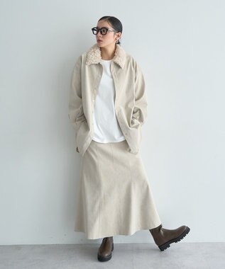 YECCA VECCA レザーライクシャツジャケット Black