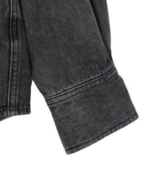 WEGO デニムウエスタンシャツ（LS） デニムブラックソノタ