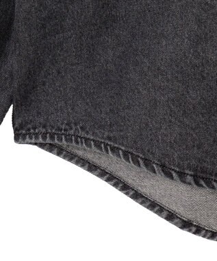 WEGO デニムウエスタンシャツ（LS） デニムブラックソノタ