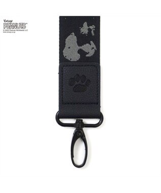 ROOTOTE 0695【直営店限定：スヌーピー】IP.WR.ストラップ.ピーナッツ-RTG 01：ブラック