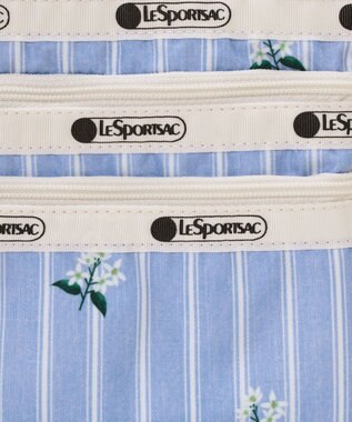 LeSportsac 3ZIP COSMETIC/ジャスミンストライプ ジャスミンストライプ