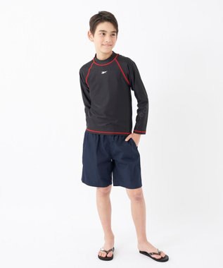 OP／FILA 【Reebok】長袖ラッシュガード ブラック