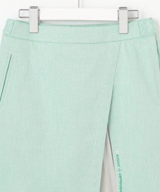 23区GOLF 【WOMEN】ハイパワーストレッチ シフォンコンビ スカート ピーコックグリーン系