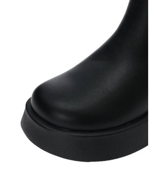 Green Parks ＲＵＰＩＳ．厚底サイドゴアブーツ Black