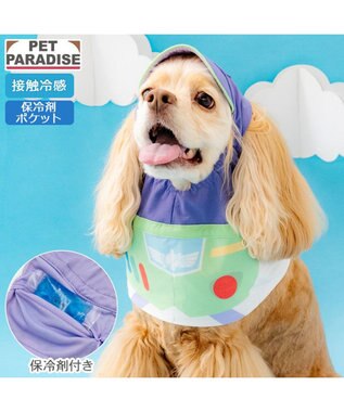 PET PARADISE ディズニー トイ・ストーリー バズ 保冷付き帽子 ＳＭ 中型犬