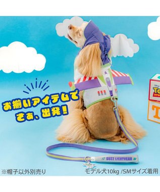 PET PARADISE ディズニー トイ・ストーリー バズ 保冷付き帽子 ＳＭ 中型犬 パープル