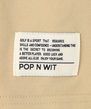 PW CIRCULUS 【MEN】DOVE グラフィックモックT ゴルフ ベージュ系