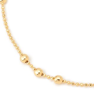 23区 2連 ドットチェーン ネックレス ゴールド系