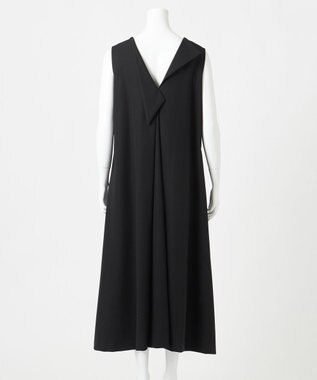 23区 S 【エステータ】コットンダブルクロス ワンピース ブラック系