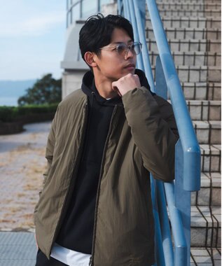 SHARE PARK MENS 【UNISEX】モンスター中綿カーディガン（L・XLサイズ） オリーブ