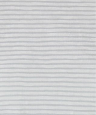 WEGO 【ANGIE VINTAGE】シアーボーダーバックオープントップス グレーボーダー