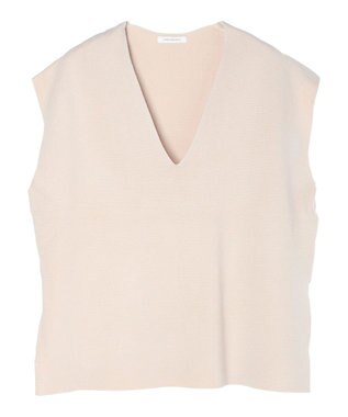 AMERICAN HOLIC Ｖネックニットベスト Gray Beige