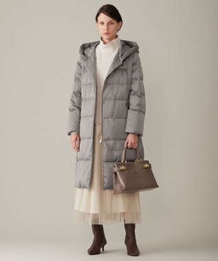 自由区 S 【洗える】ウールミラノハイネック ニット ベージュ系