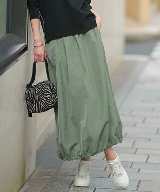 エステルメモリータフタ バルーンスカート