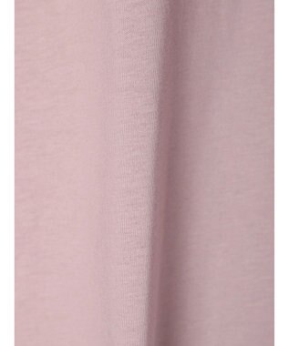 CRAFT STANDARD BOUTIQUE シルケット天竺　ロゴＰＴ裾ラウンドチュニックＳ／Ｓ Lavender