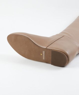 BONTRE 【MIONOTIS/ミオノティス】バックファスナーインヒールロングブーツ/40812 トープ