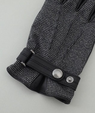 GOTAIRIKU 【スマホ対応】CANONICO×シープレザーコンビグローブ グレー系4