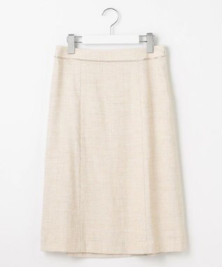 J.PRESS LADIES 【セットアップ対応】Light Tweed スカート ベージュMIX系6