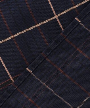 J.PRESS LADIES S サイロチェック ストライプ ブラウス ネイビーチェック系