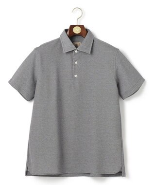 J.PRESS MEN 【ビジネス対応 / 吸水速乾】カノコインレイ ポロシャツ ライトグレー系