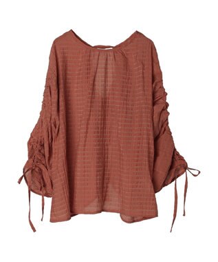 Green Parks ・ＥＬＥＮＣＡＲＥ　ＤＵＥ　バックリボンブラウス Orange