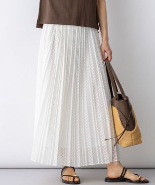 23区 【先行予約】レース プリーツスカート