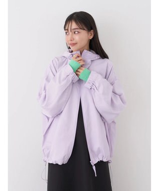 earth music&ecology スポーティーブルゾン Lavender