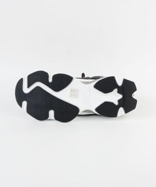 STEVE MADDEN SKYBOX ボリュームソールメタリックラインスニーカー ブラック