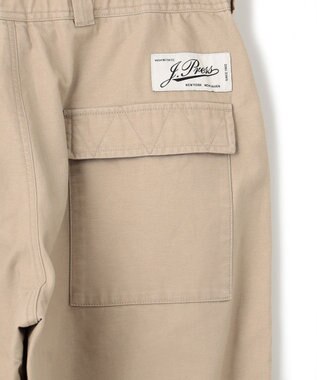 J.PRESS MEN 【NYUZELESS】ワイドベイカーパンツ ベージュ系