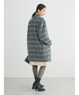 Green Parks ケーブルニットミニワンピース Ecru