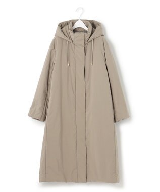 ICB L パディングロングコート アッシュカーキ系